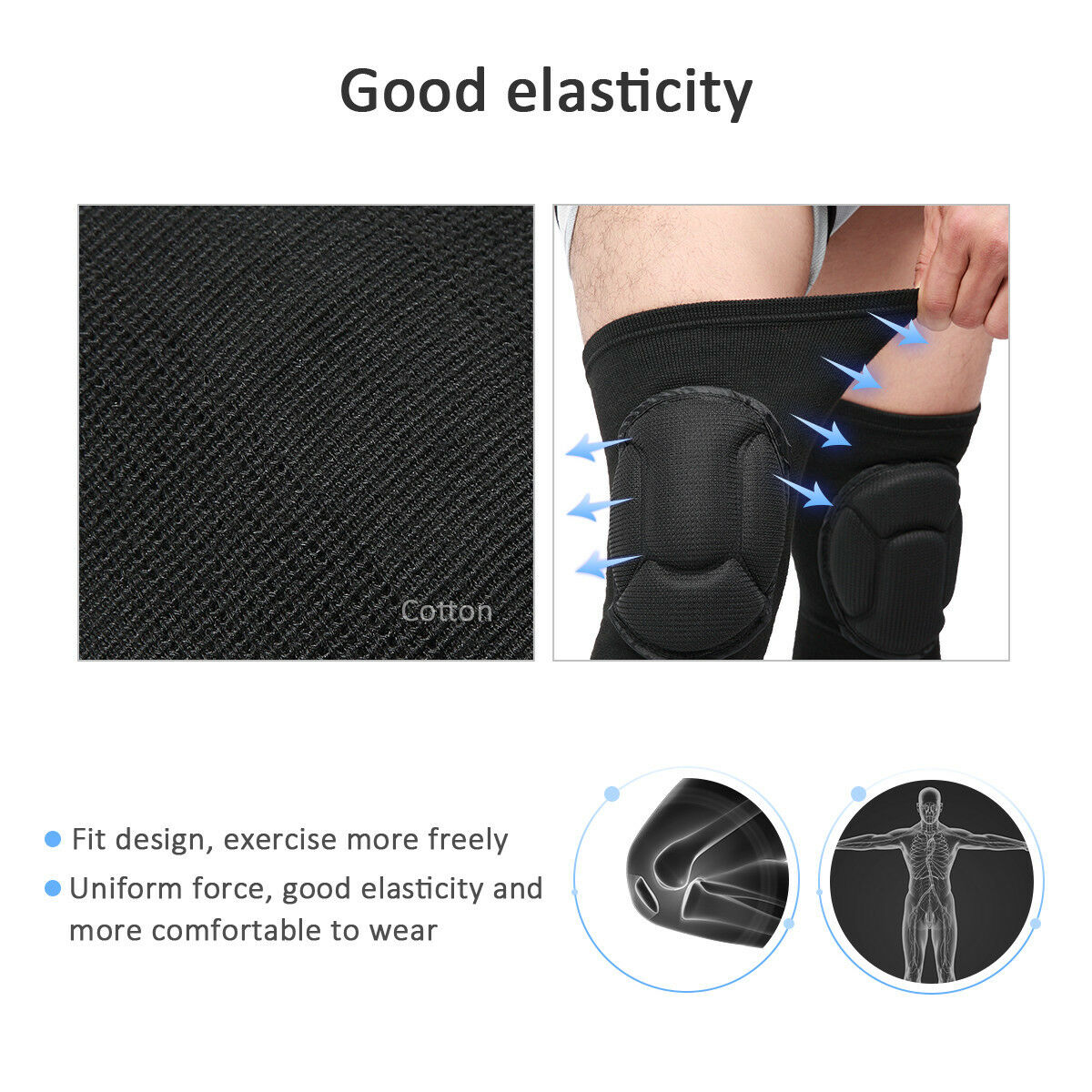 Sport & Work Knee Pads - Professional Leg Protectors