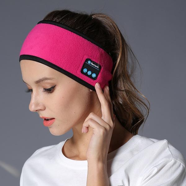 Wireless Bluetooth Headband: Ideal for Outdoor Fitness & Yoga