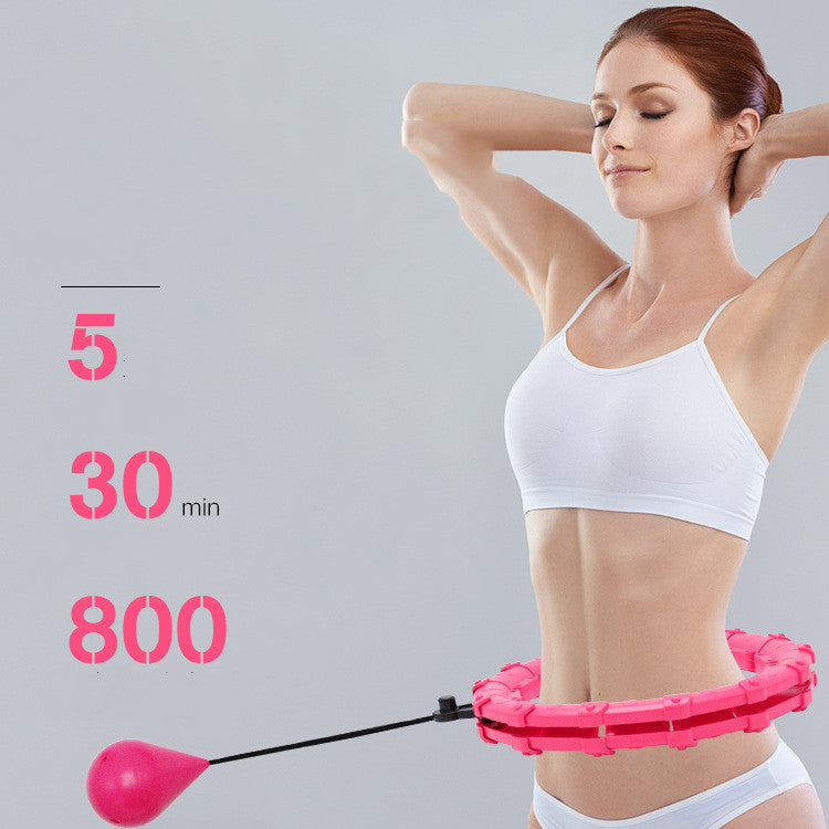 Adjustable Waist Hoop: Gym & Home Abdominal Trainer