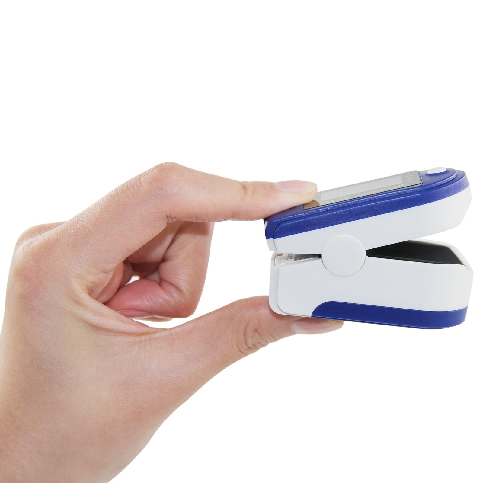 Portable O2 Monitor: Fingertip Pulse Oximeter for SPO2 & Heart Rate