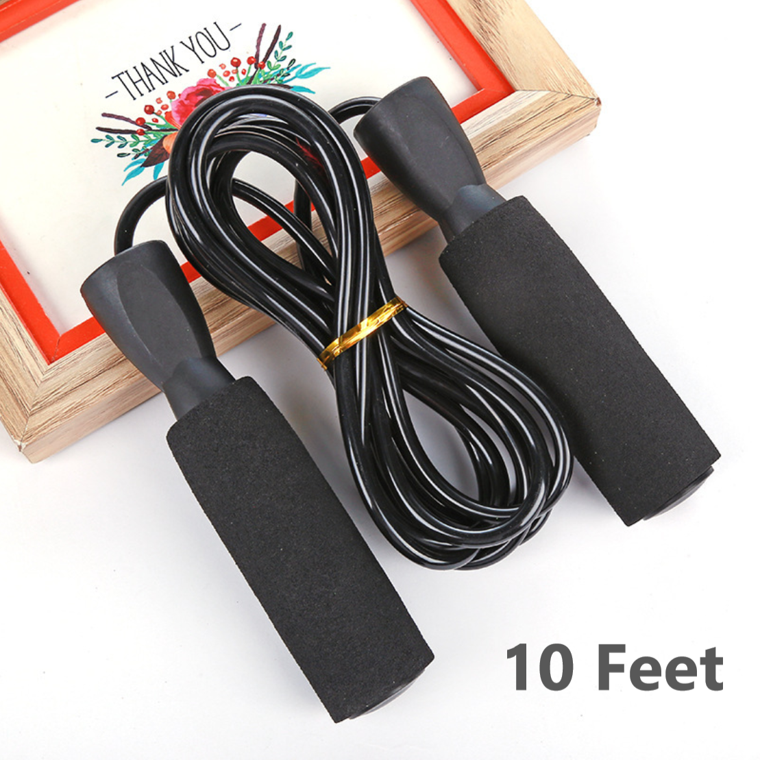 Adjustable Bearing Jump Rope: Gym Aerobic Fitness Equipment