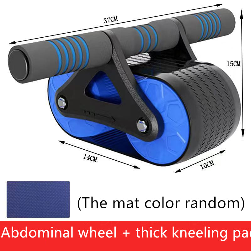 Auto Rebound Ab Wheel Roller - Waist Trainer Exercise Gear