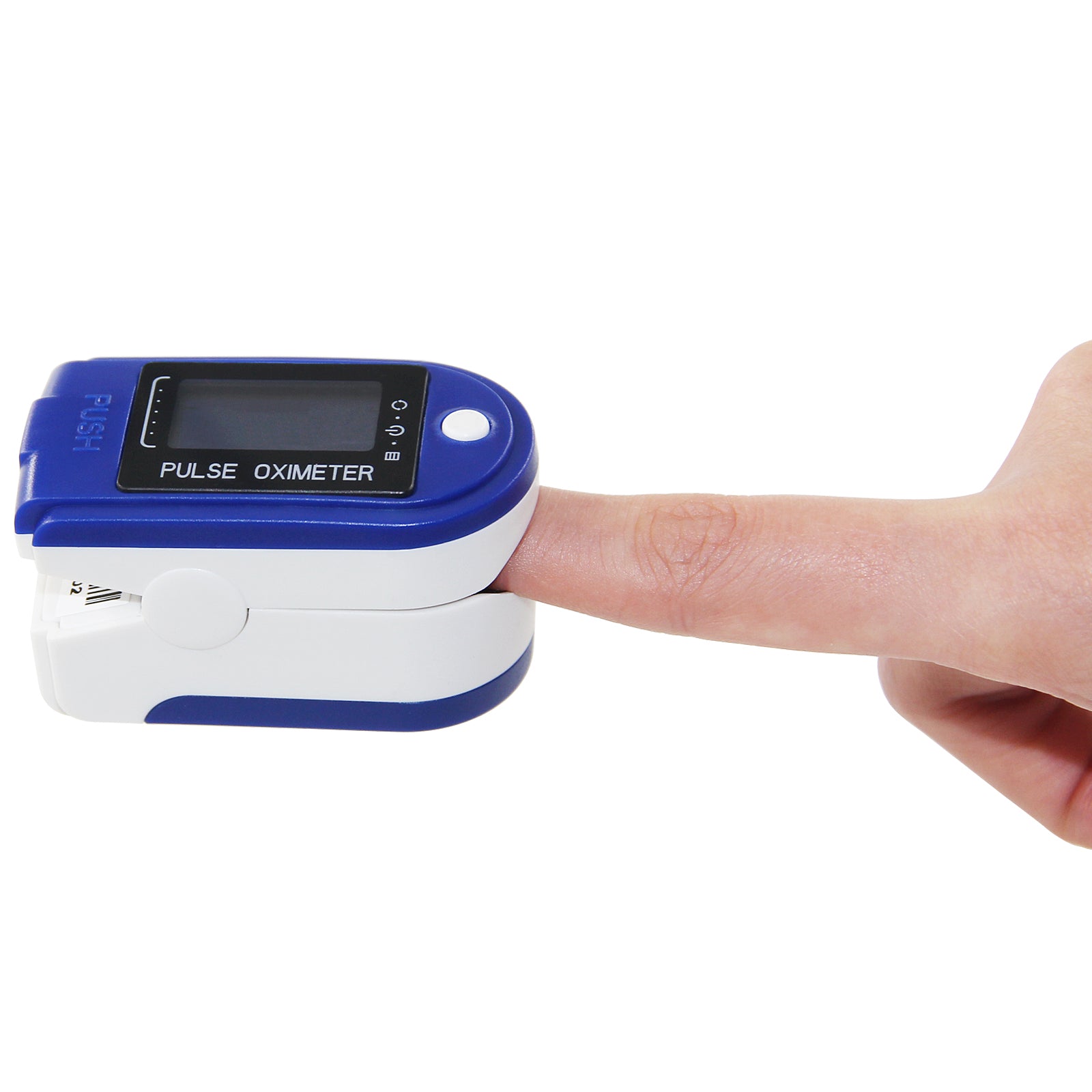 Portable O2 Monitor: Fingertip Pulse Oximeter for SPO2 & Heart Rate