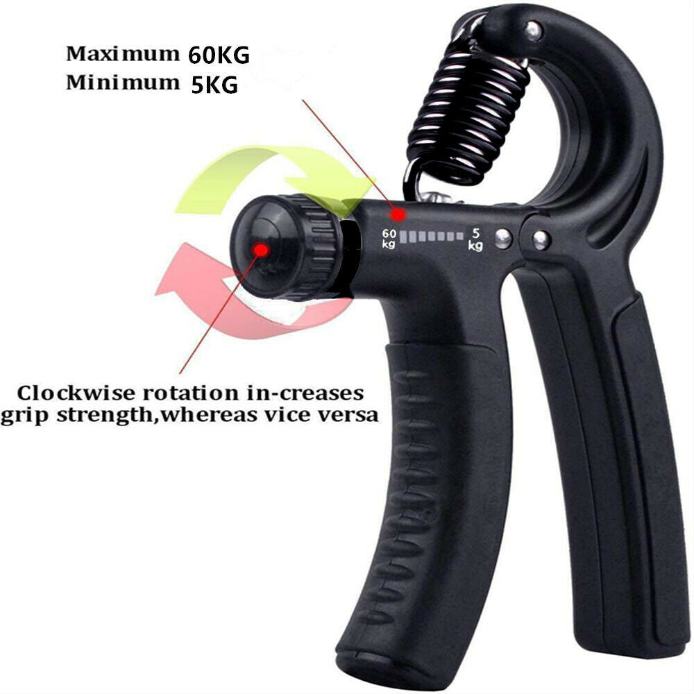 Adjustable Hand Grips: Gym Aerobic Fitness Equipment