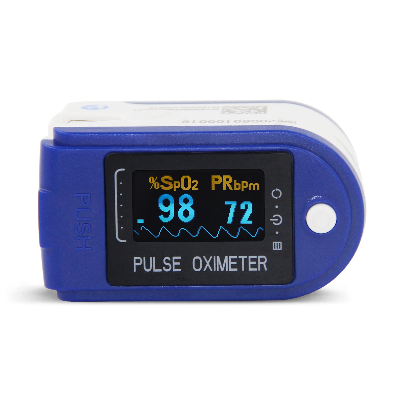 Portable O2 Monitor: Fingertip Pulse Oximeter for SPO2 & Heart Rate